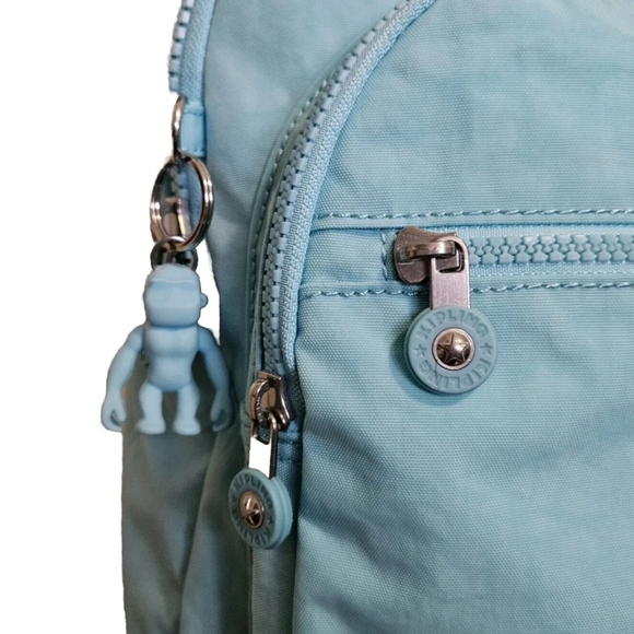 Kipling baby blue seoul backpack BNWOT - Picture 3 of 10